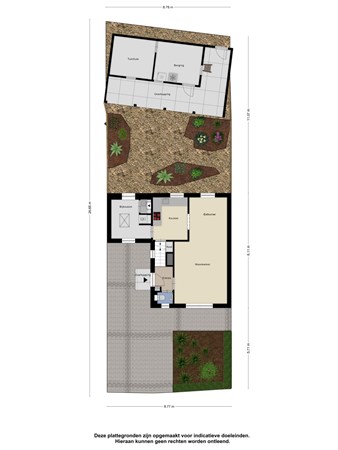 Floorplan - Ridder van Cuijkstraat 44, 5282 NN Boxtel